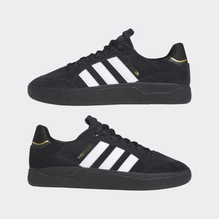 Sapato Baixo Adidas Tyshawn Dourado Metalizado
