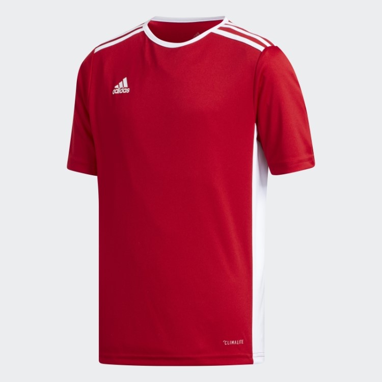 Camisa De Entrada Adidas Vermelha
