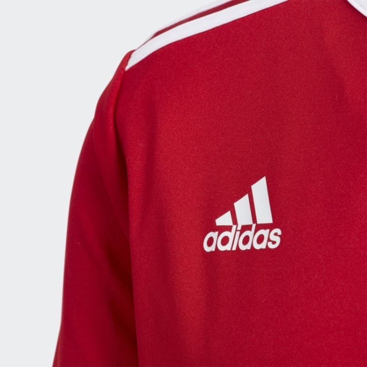 Camisa De Entrada Adidas Vermelha