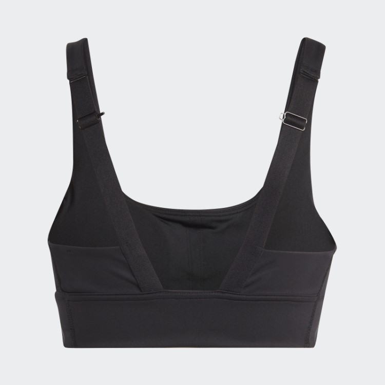 Sutiã Hiit Preto Adidas Powerimpact Luxe Training De Suporte Médio