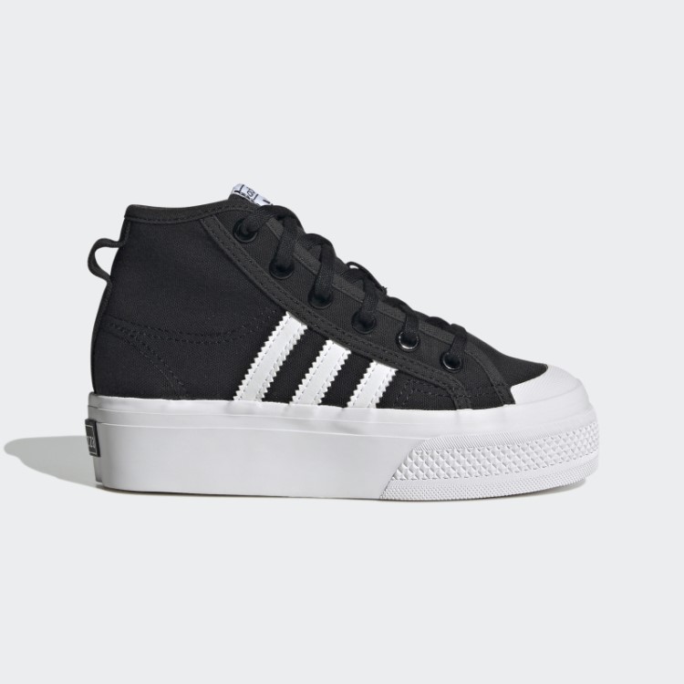 Adidas Nizza Sapato Meia Plataforma Branco