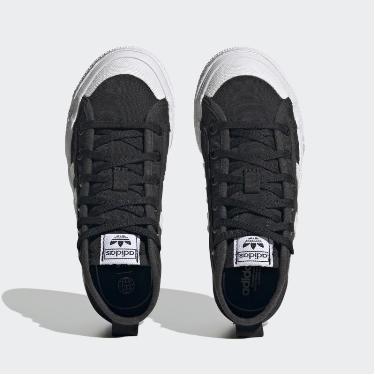 Adidas Nizza Sapato Meia Plataforma Branco
