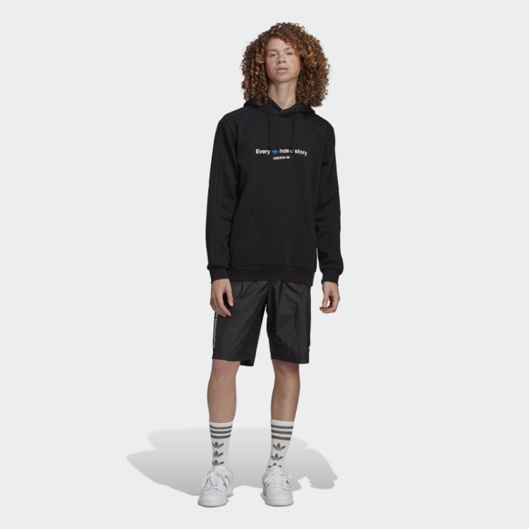 Moletom Com Capuz Graphics Common Memory Preto Adidas
