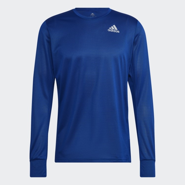Possui A Camiseta Manga Longa Adidas Royal Blue