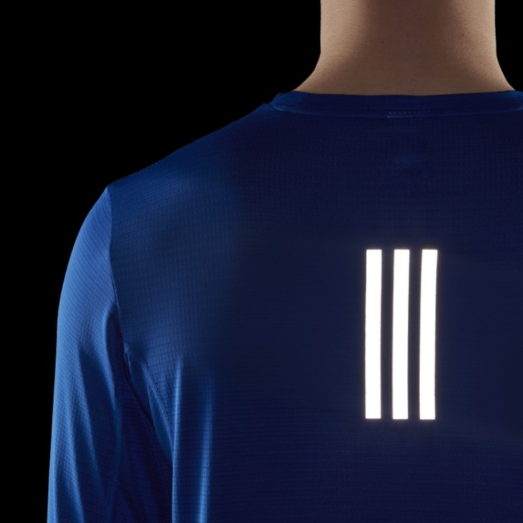 Possui A Camiseta Manga Longa Adidas Royal Blue