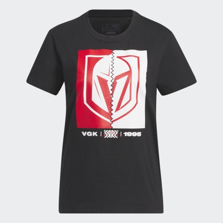 Camiseta Adidas Golden Knights Playmaker Quente Nhl-lvs-5vd
