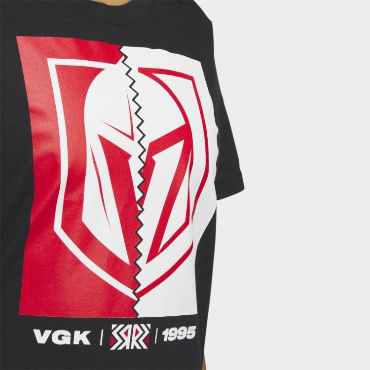 Camiseta Adidas Golden Knights Playmaker Quente Nhl-lvs-5vd