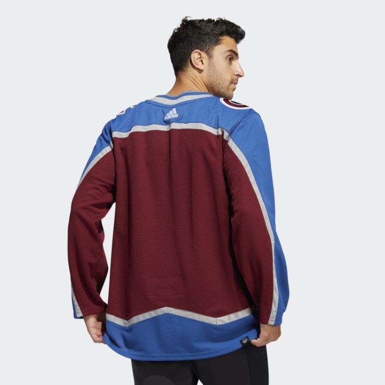 Avalanche Home Autêntico Jersey Bordô Adidas