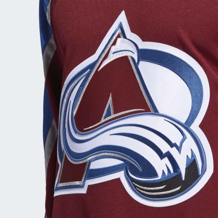 Avalanche Home Autêntico Jersey Bordô Adidas