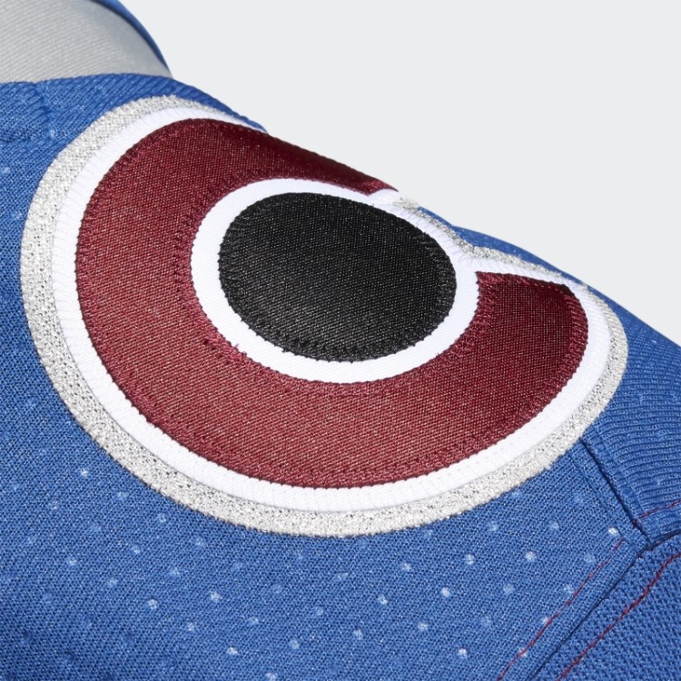 Avalanche Home Autêntico Jersey Bordô Adidas