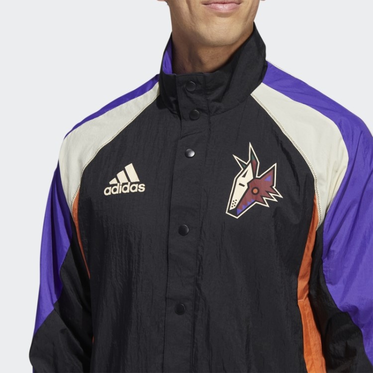 Adidas Coyotes Jaqueta Retrô Retrô Preta