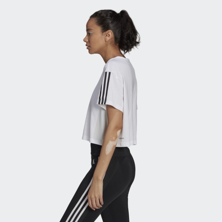 Camiseta Esportiva Adidas Aeroready Made For Training Branca