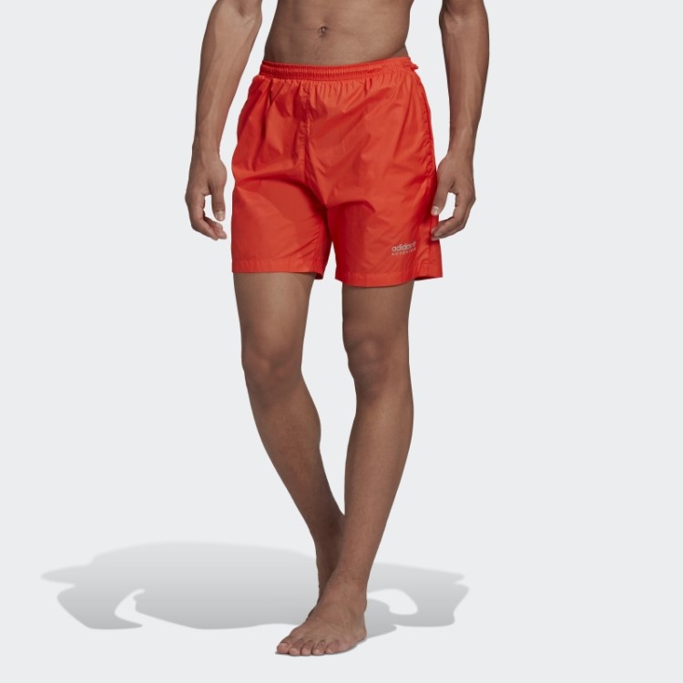 Calção De Banho Adidas Adventure Wood Wave Vermelho Quente