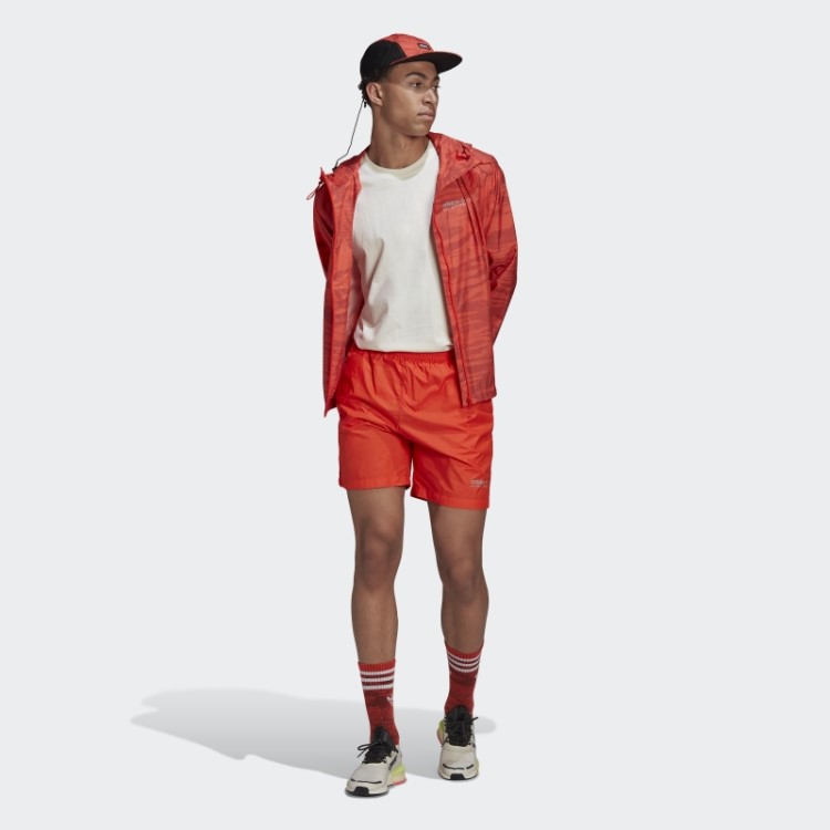 Calção De Banho Adidas Adventure Wood Wave Vermelho Quente