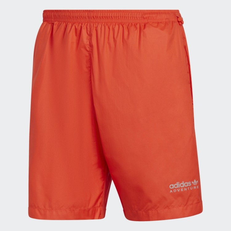 Calção De Banho Adidas Adventure Wood Wave Vermelho Quente