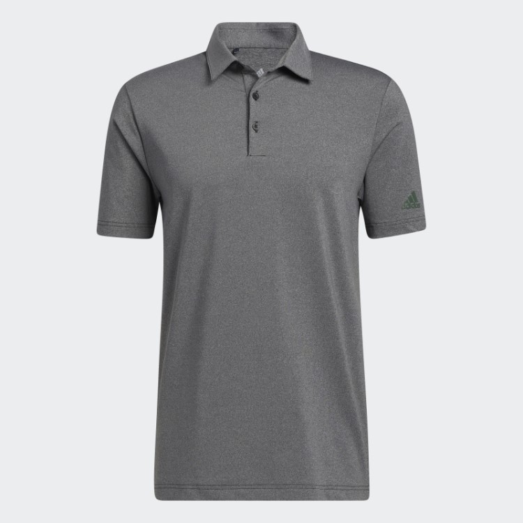 Camisa Polo Preta Melange Ultimate365 Urze Adidas
