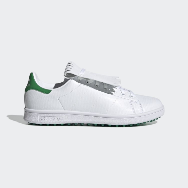 Stan Smith Primegreen Edição Especial Sapatos De Golfe Sem Pontas Adidas Branco