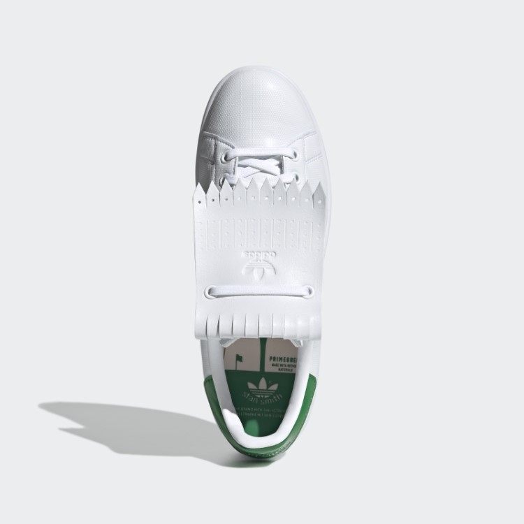 Stan Smith Primegreen Edição Especial Sapatos De Golfe Sem Pontas Adidas Branco