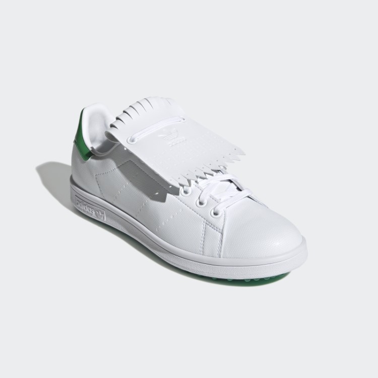 Stan Smith Primegreen Edição Especial Sapatos De Golfe Sem Pontas Adidas Branco