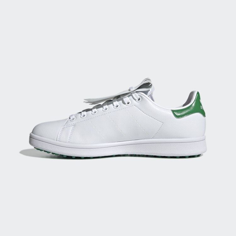 Stan Smith Primegreen Edição Especial Sapatos De Golfe Sem Pontas Adidas Branco