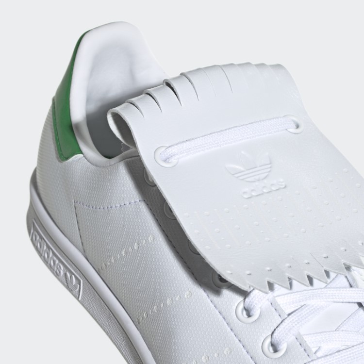 Stan Smith Primegreen Edição Especial Sapatos De Golfe Sem Pontas Adidas Branco