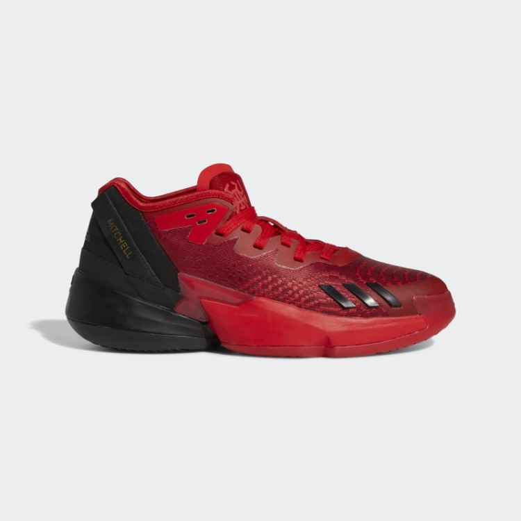 Vitória Vermelho Adidas D.o.n. Edição # 4 Tênis De Basquete Quente