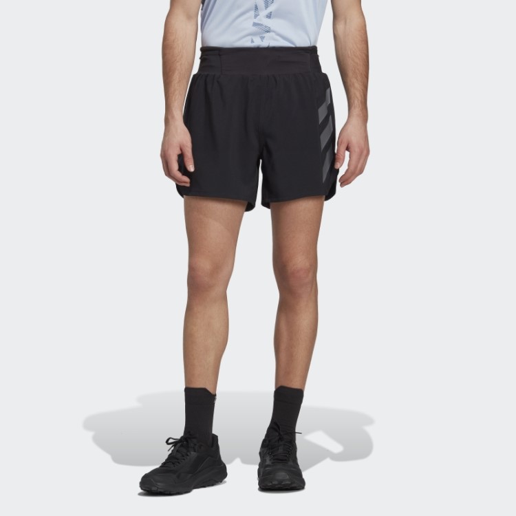 Bermuda De Corrida Terrex Agravic Adidas Preto