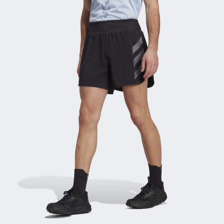 Bermuda De Corrida Terrex Agravic Adidas Preto