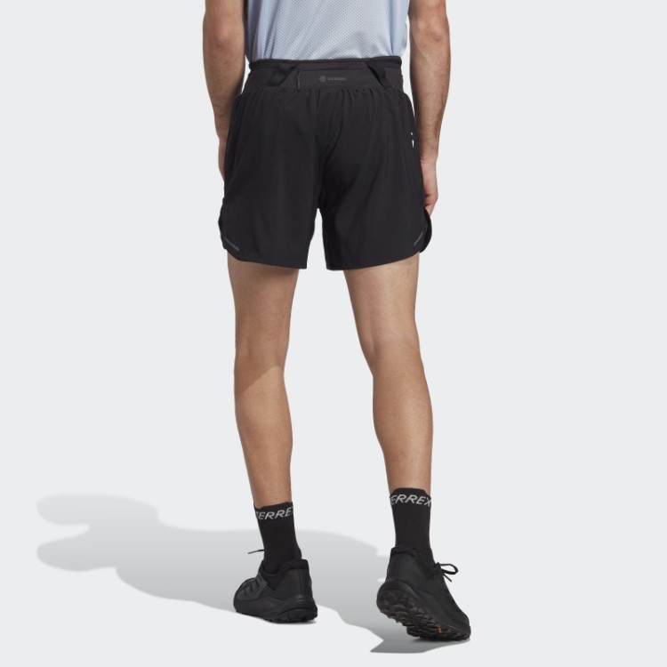 Bermuda De Corrida Terrex Agravic Adidas Preto