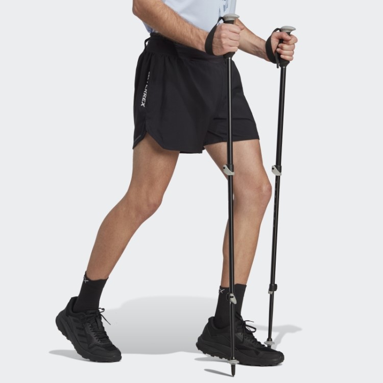 Bermuda De Corrida Terrex Agravic Adidas Preto