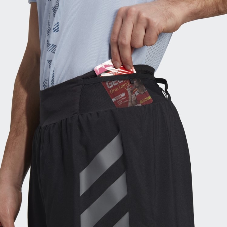 Bermuda De Corrida Terrex Agravic Adidas Preto
