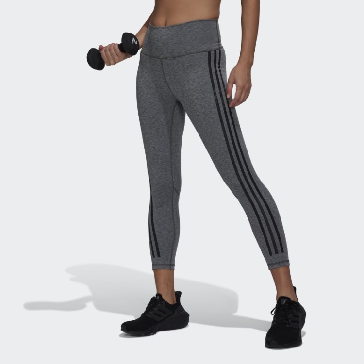 Optime Trainicons 7/8 Leggings Adidas Cinza Escuro Urze