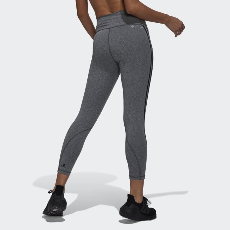 Optime Trainicons 7/8 Leggings Adidas Cinza Escuro Urze