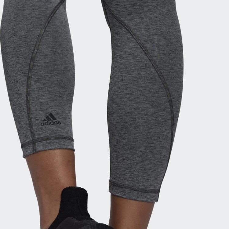 Optime Trainicons 7/8 Leggings Adidas Cinza Escuro Urze