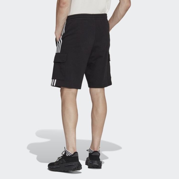 Bermuda Cargo Adicolor Classics Com As 3 Listras Pretas Adidas