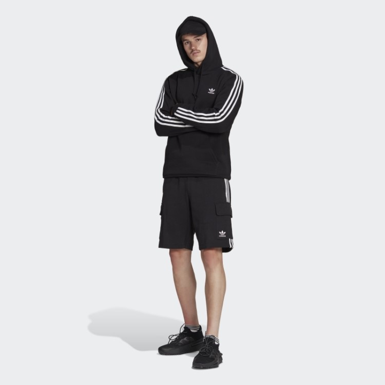 Bermuda Cargo Adicolor Classics Com As 3 Listras Pretas Adidas