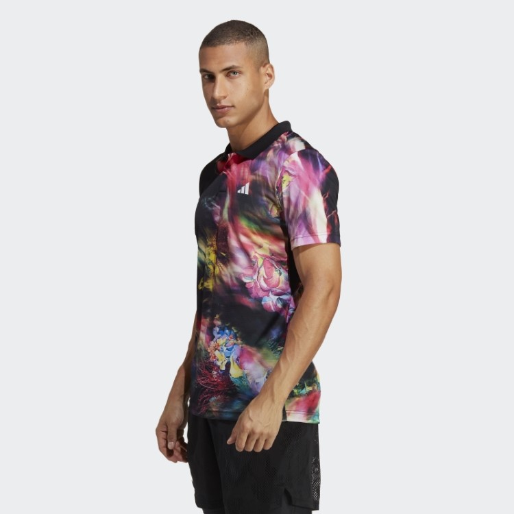 Adidas Multicolor Melbourne Tennis Heat.rdy Camisa Polo Freelift