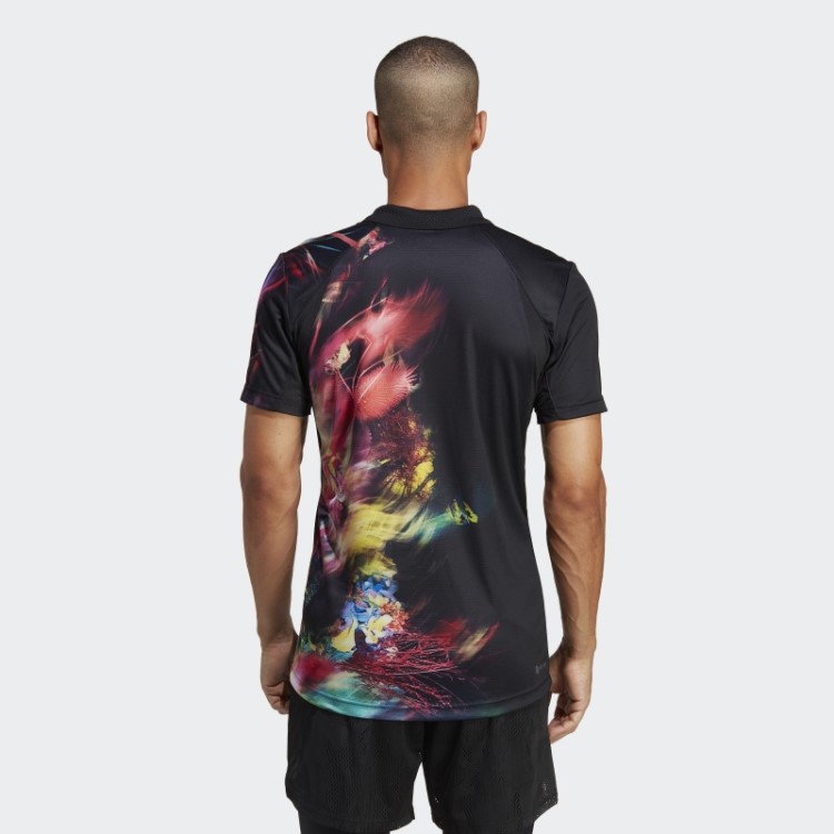 Adidas Multicolor Melbourne Tennis Heat.rdy Camisa Polo Freelift