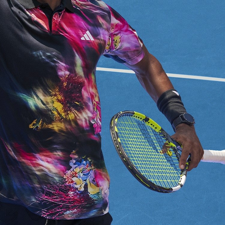 Melbourne Tênis Heat.rdy Freelift Camisa Polo Multicolor Adidas