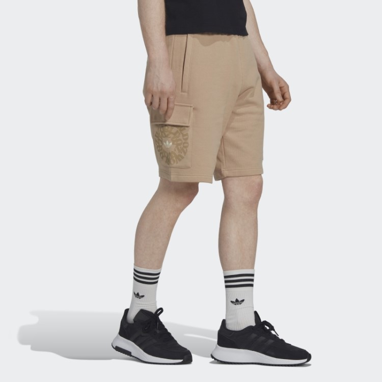 Bermuda Cargo Bege Adidas Ozworld