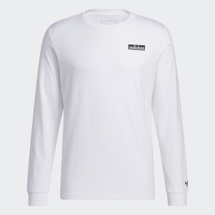 Camiseta Manga Longa Adidas White Dill Soccer Friends