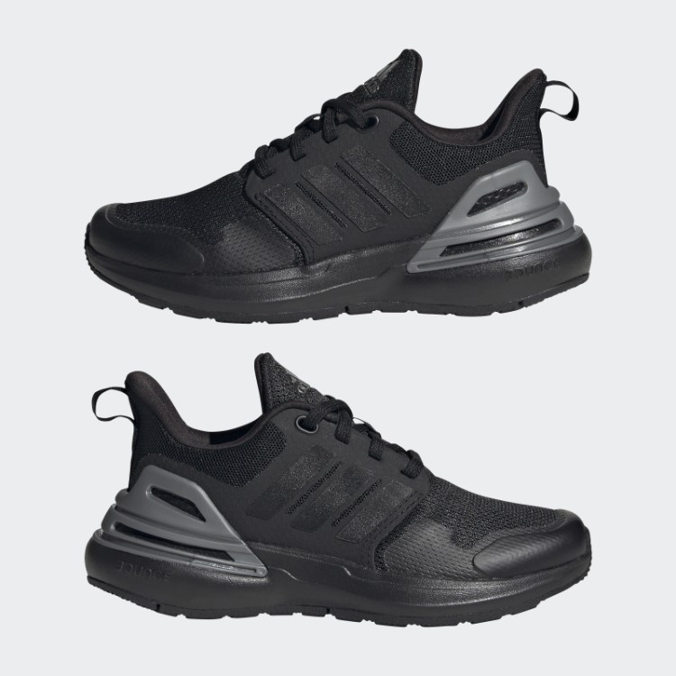 Tênis Preto Rapidasport Bounce Com Cadarço Adidas