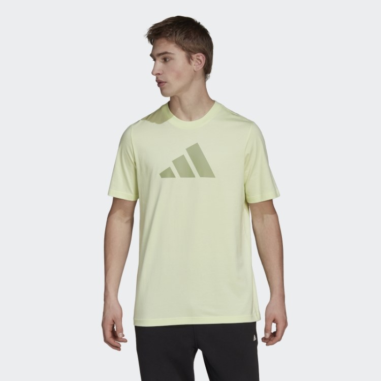 Camiseta Com Logo Adidas Lime Future Icons