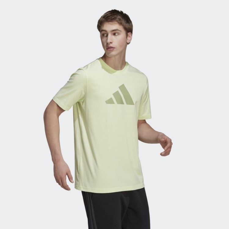 Camiseta Com Logo Adidas Lime Future Icons