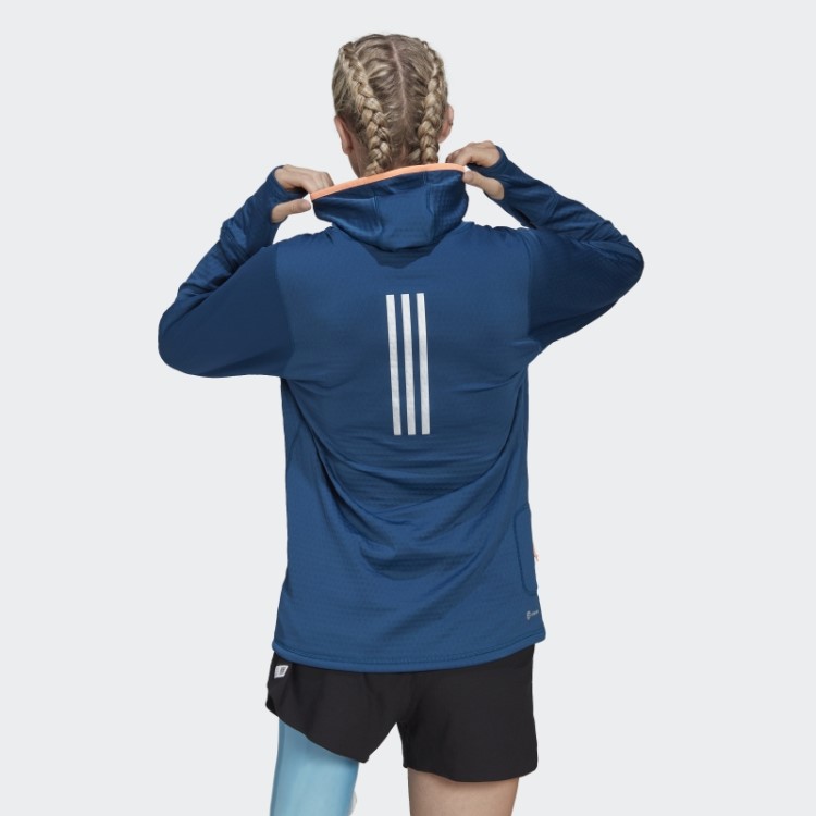 Adidas X-city Moletom De Manga Longa Com Capuz Marinho