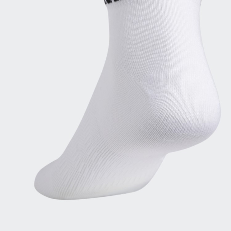 Meia Adidas Branca Superlite Cano Baixo 6 Pares