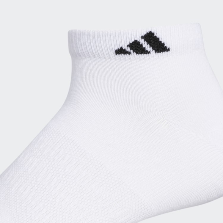 Meia Adidas Branca Superlite Cano Baixo 6 Pares