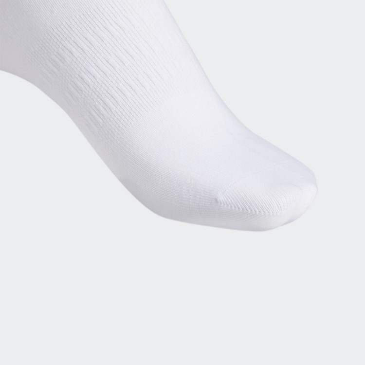 Meia Adidas Branca Superlite Cano Baixo 6 Pares