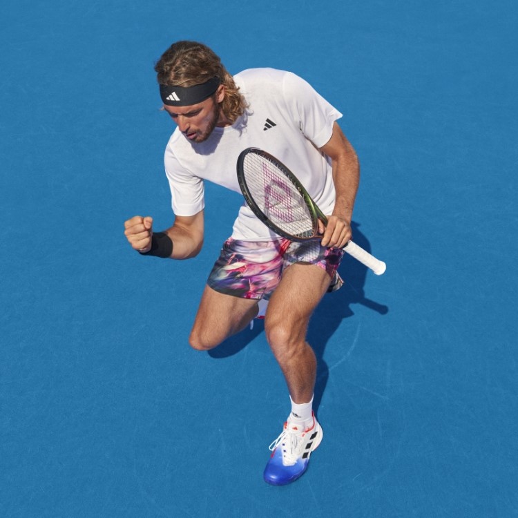 Bermuda De Tênis Preta Adidas Melbourne Ergo