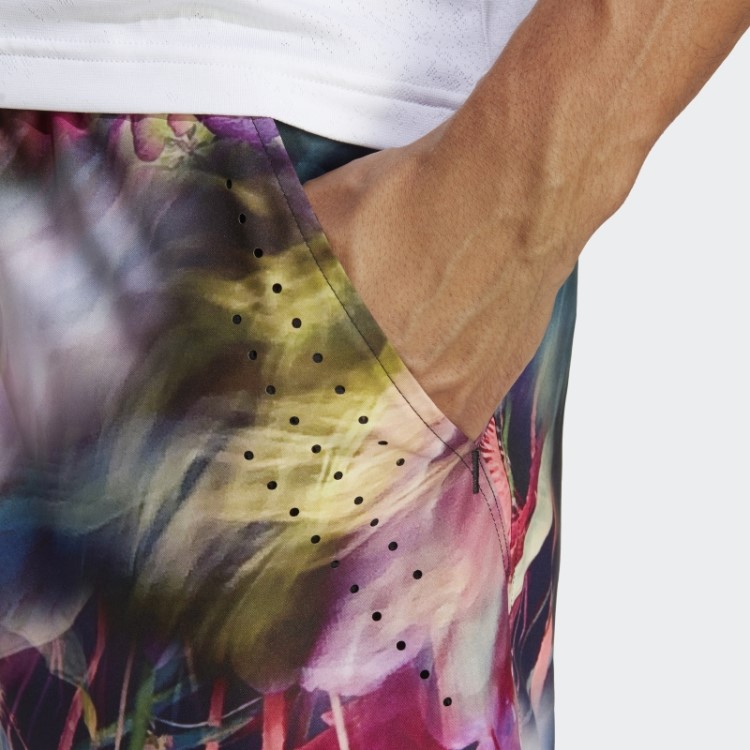 Bermuda De Tênis Multicolor Adidas Melbourne Ergo
